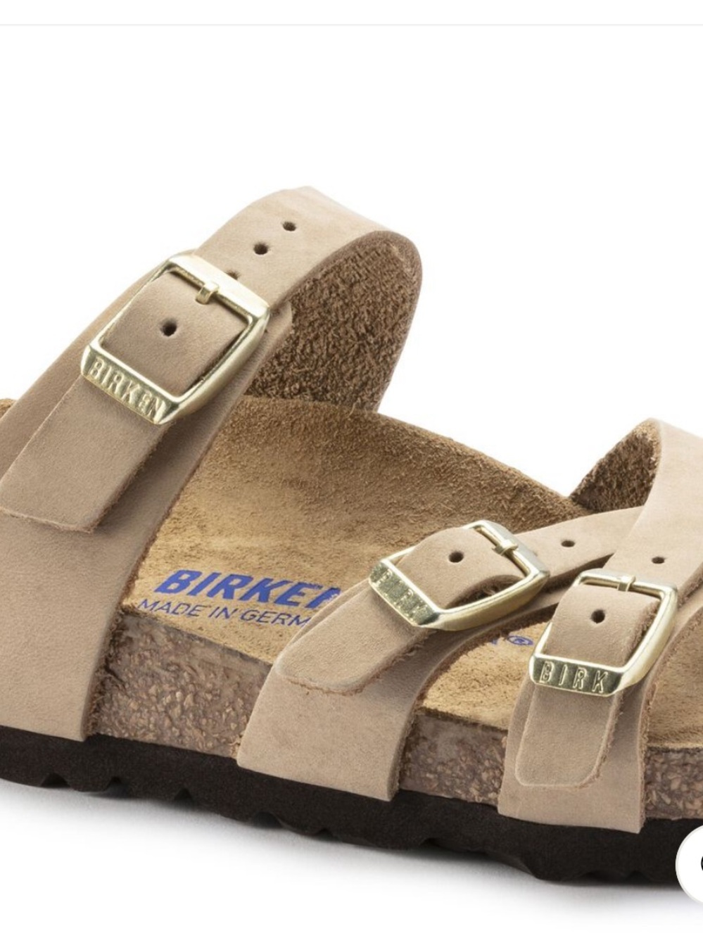 Birkenstock Franca Sandcastle Suede 37
